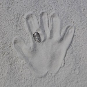 sand through my fingers